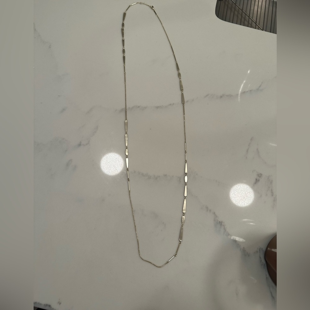 Kendra Scott Long Strand Geo Necklace